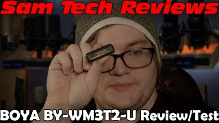BOYA BY-WM3T2-U Wireless Microphone System Review/Test (Sponsored) | Sam Tech Reviews