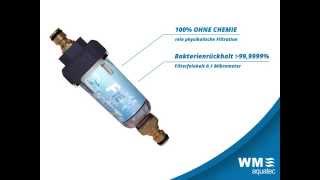 FIE-100 Befüll- & Inlinefilter. Trinkwasserdesinfektion – 100% chemiefrei!
