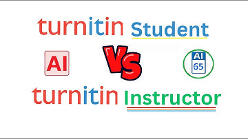 Turnitin Student Vs Turnitin Instructor | Which One Have AI detection ?