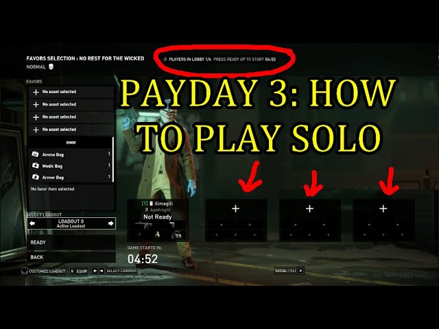 Payday 3 is Always Online, Even When Playing Solo