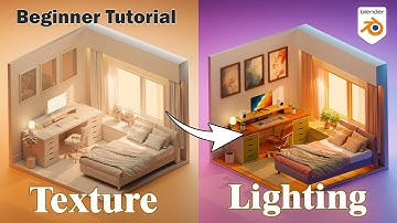 How i add texture and lights to my scene : Easy Tutorial complete