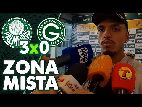 VEJA O QUE GABRIEL MENINO FALOU APÓS A VITÓRIA DO PALMEIRAS CONTRA O GOIÁS NO BRASILEIRÃO