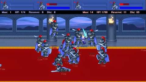 LF2 Freeze vs full Knights