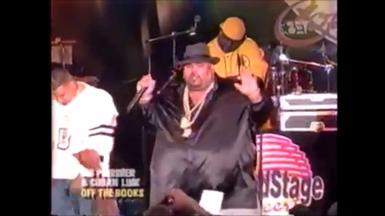 Big Pun - Off The Books Ft. Cuban Link (Live)
