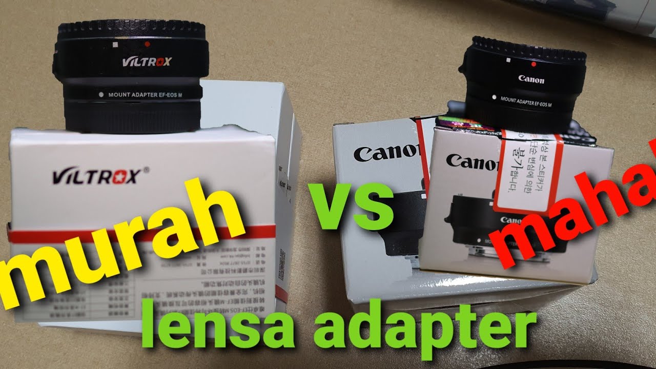 VILTROX adapter vs CANON adapter bagusan mana? YouTube