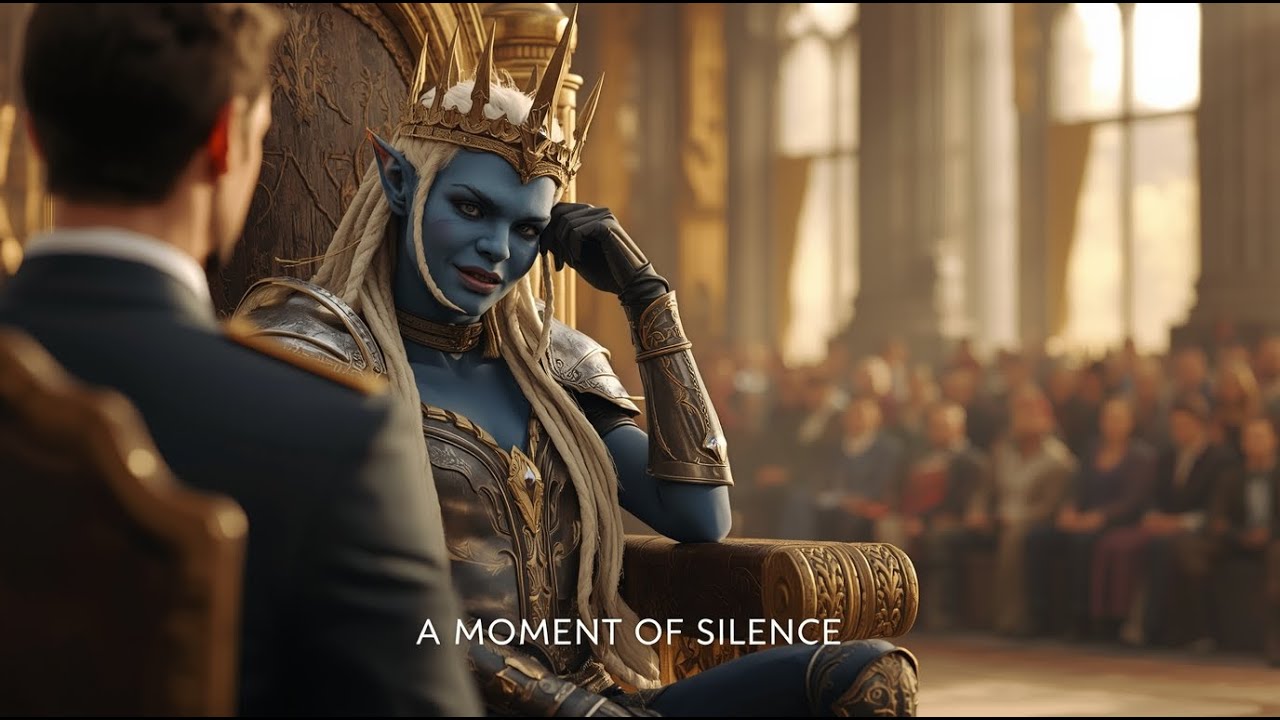 I Only Thought It , the alien queen smiled,“Human… I hear your mind  ”