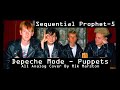 Sequential prophet5 depeche mode puppets cover analog synthesizer rik marston