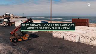 Grenergy Project Elena, Phase Vi Of Oasis De Atacama The First Batch Of Batteries