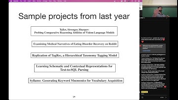 UMass CS685 S24 (Advanced NLP) #1: Introduction