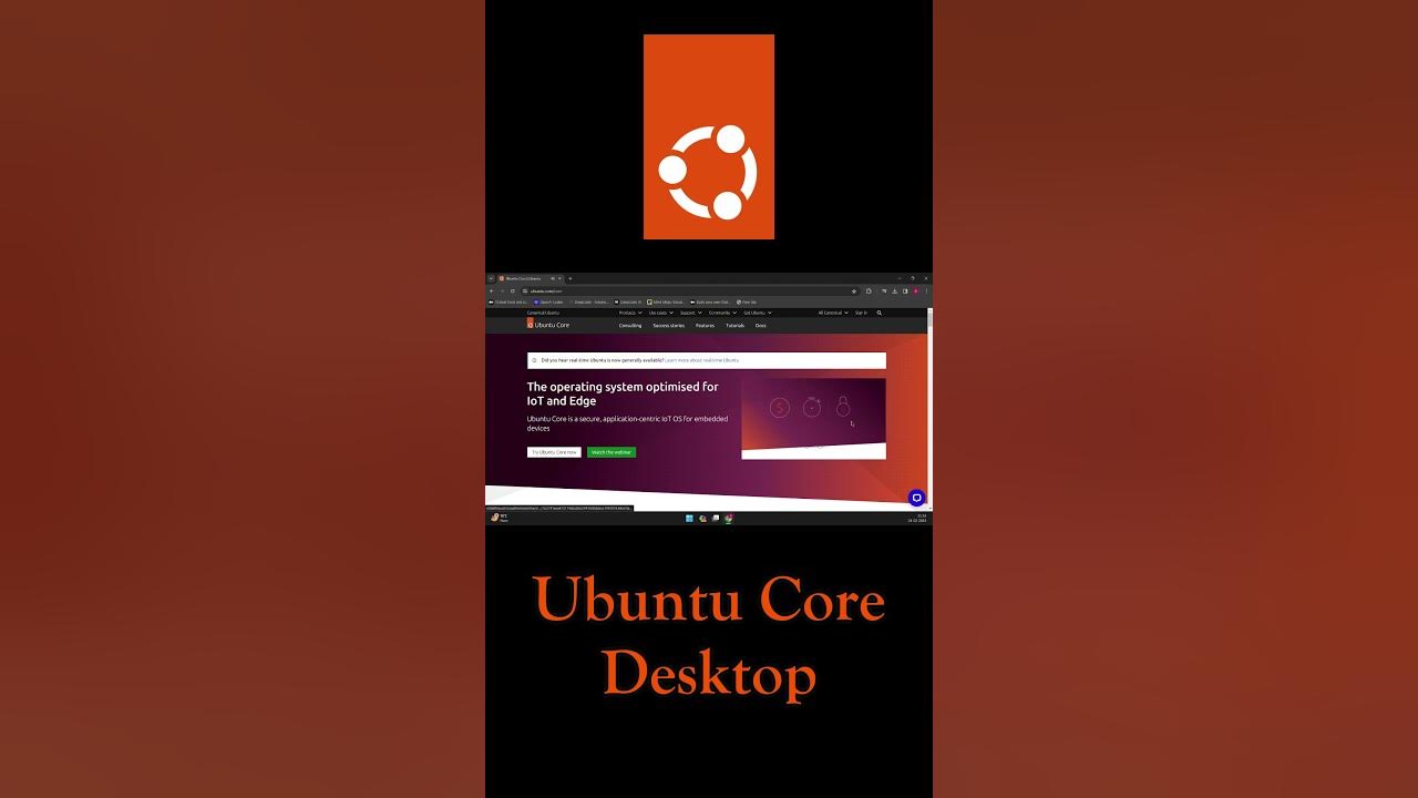 What is ubuntu core desktop linux ubuntu youtube