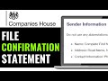 How To File Confirmation Statement At Companies House 2025 (FULL TUTORIAL)