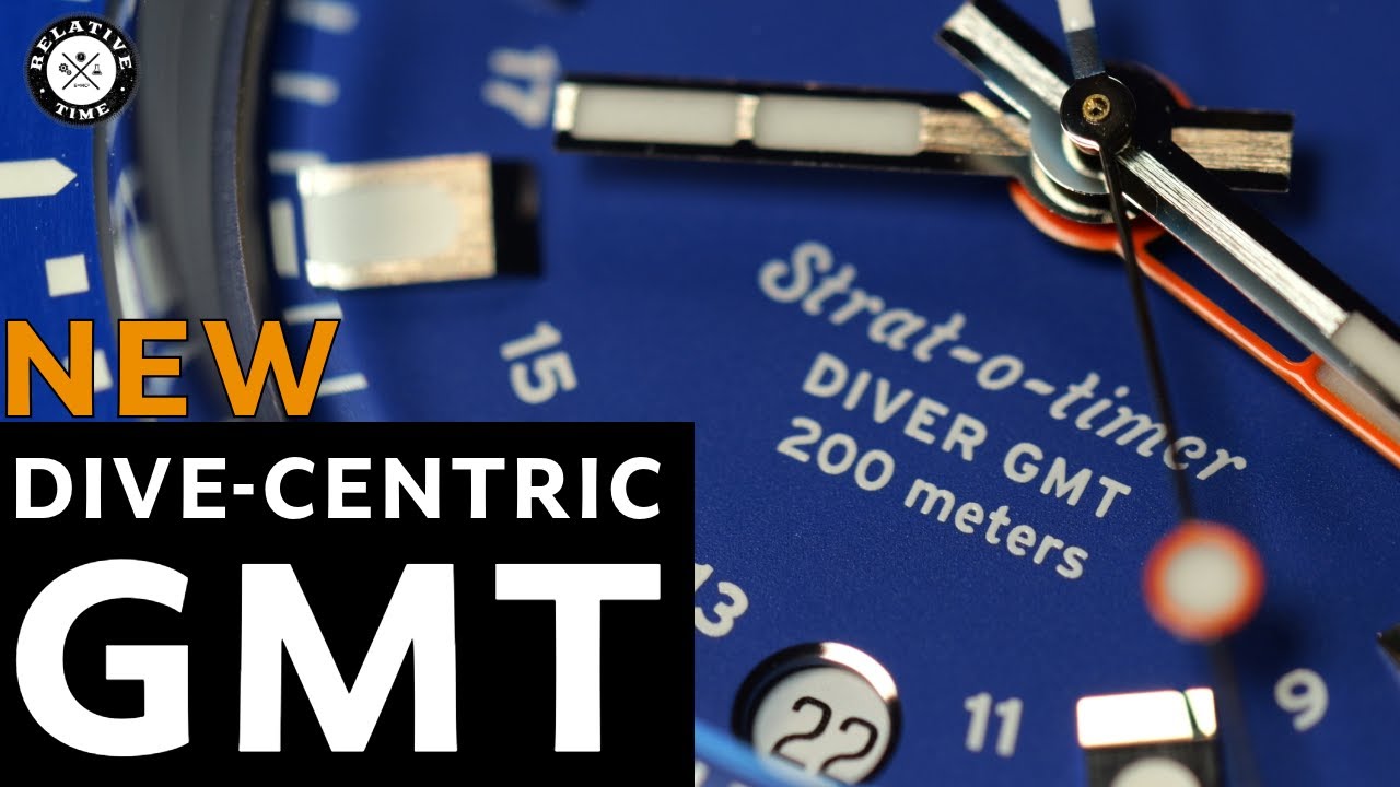 A New Take On One Of The Best GMTS Around. Strat-o-timer Titanium Diver GMT
