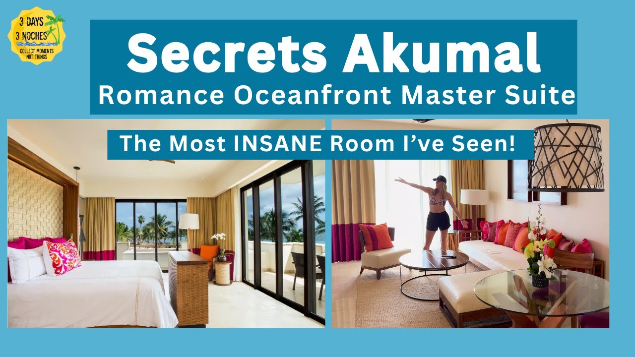 Adults All Inclusive Resort Room Tour | Secrets Akumal Romance