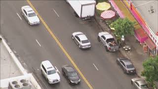 Hour-Long Pursuit: Stolen Car Driver Cornered by Police After Intense Chase Through SoCal Streets