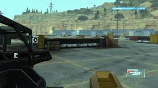 METAL GEAR SOLID V: THE PHANTOM PAIN D-Walker in Action