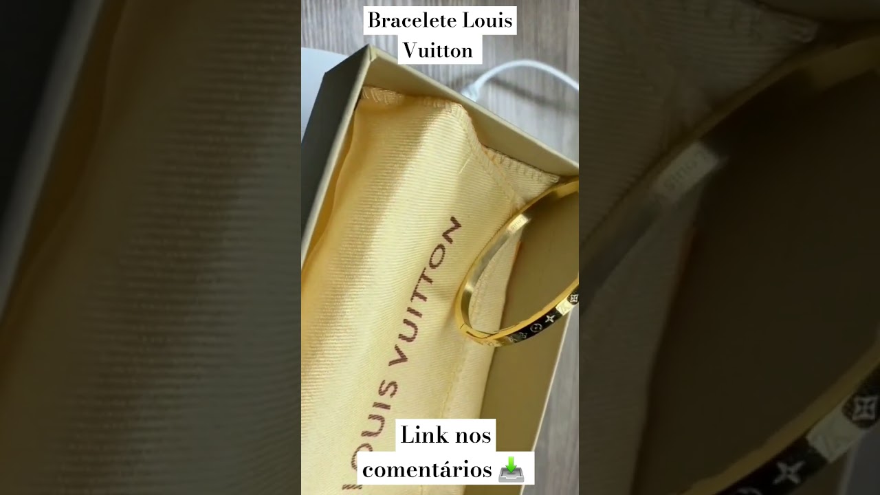 Bracelete Louis Vuitton nanogram          