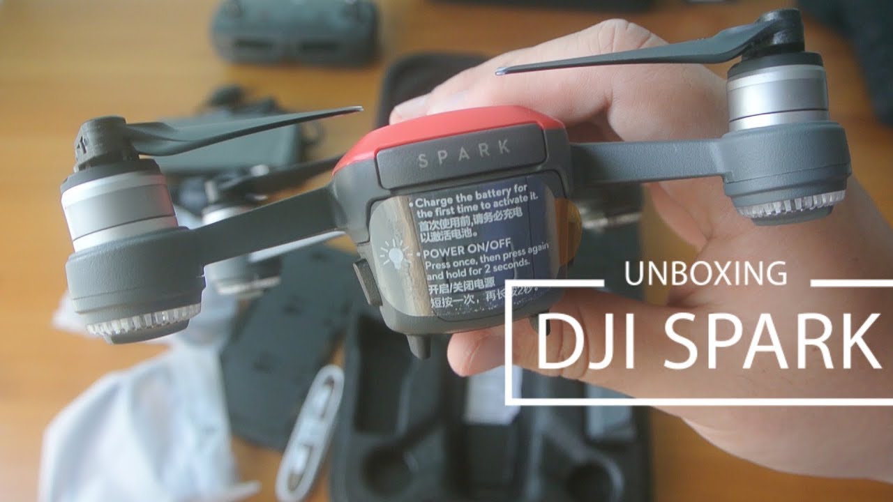 DJI SPARK ROJO LAVA (Fly more combo) 2018 - Unboxing | 4K - YouTube