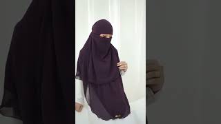 Tudung Labuh Saifaris Dan Niqab Biasa Tudung Labuh Saifaris Dan Niqab Biasa