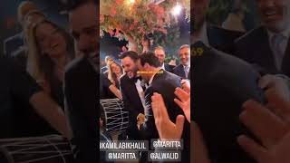 فيديو عفوي ل عاصي الحلاني بحفل زفاف ابنته 