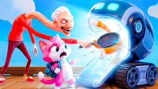 Moving Into SPARKY To Escape EVIL GRANNY! - I Am Cat