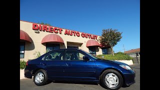 2005 Honda Civic Hybrid overview/walk around video review