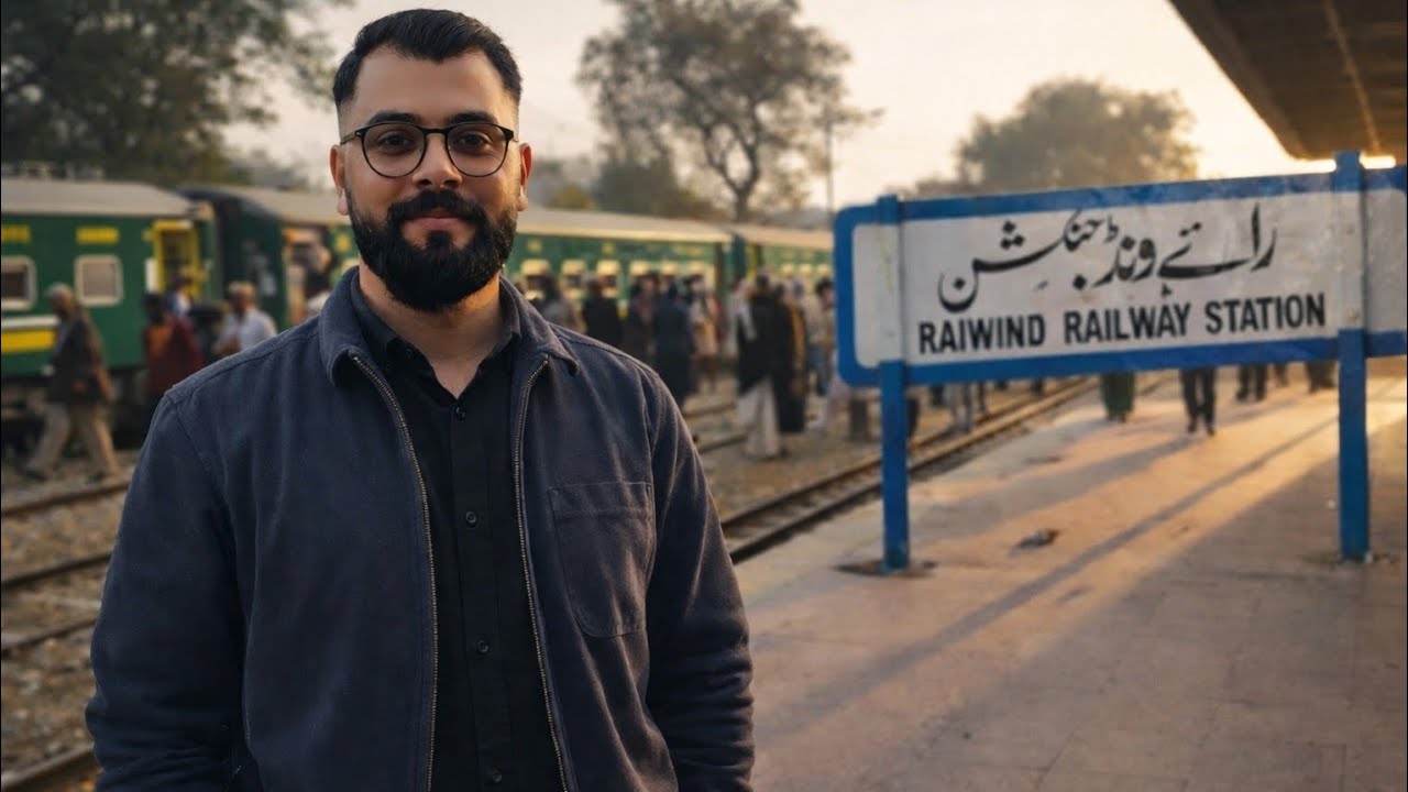 Gaffar Raiwind A Day at Raiwind Railway Station | Real Pakistan 🇵🇰| Real Imran Ashraf ...