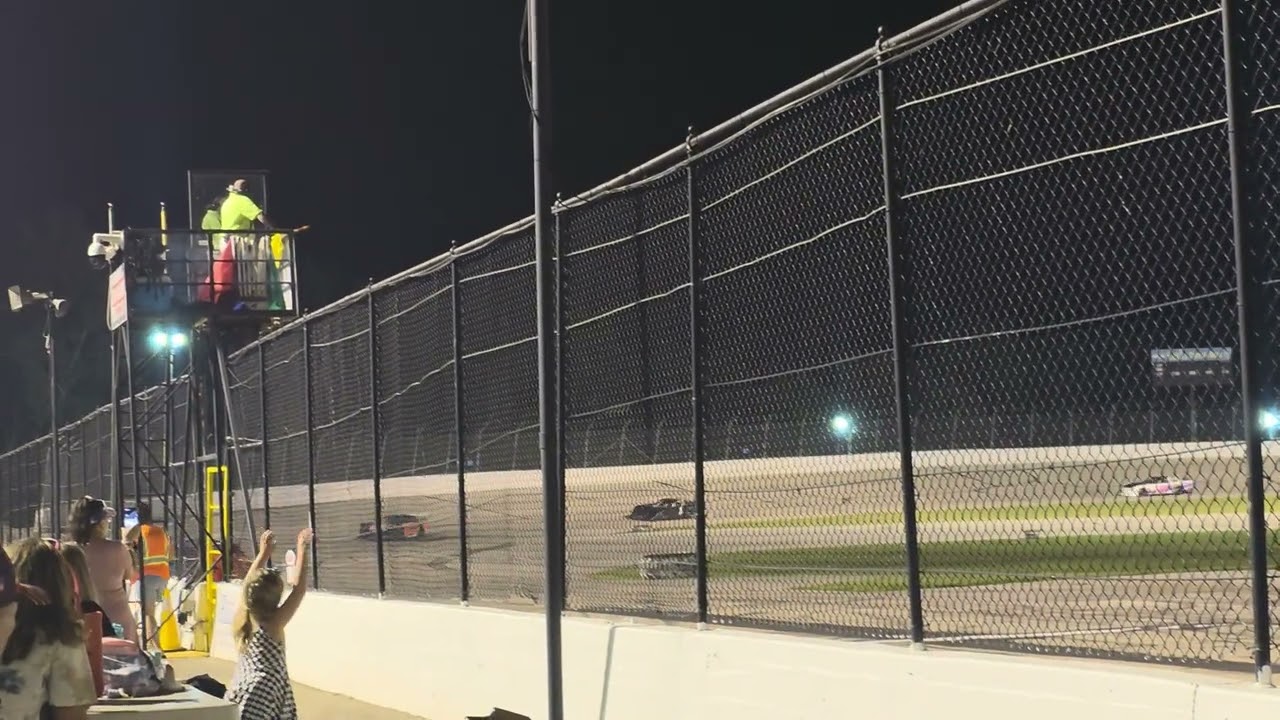 Birch run speedway limited late models finish of the race