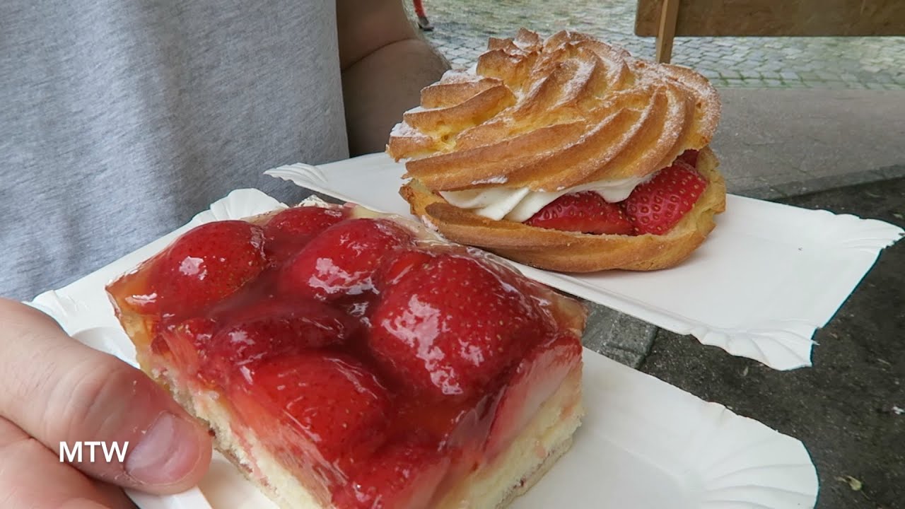 Amazing German Strawberry Treats! June 11, 2016 MeetTheWengers Daily Vlog YouTube