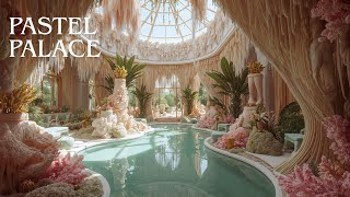 Serenity palace ambience | Elegant luxury interiors & calm spaces