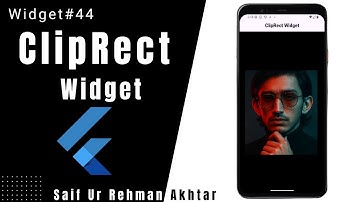 Flutter ClipRect Widget Explained | Flutter 215+ Widgets Series (Urdu/Hindi)
