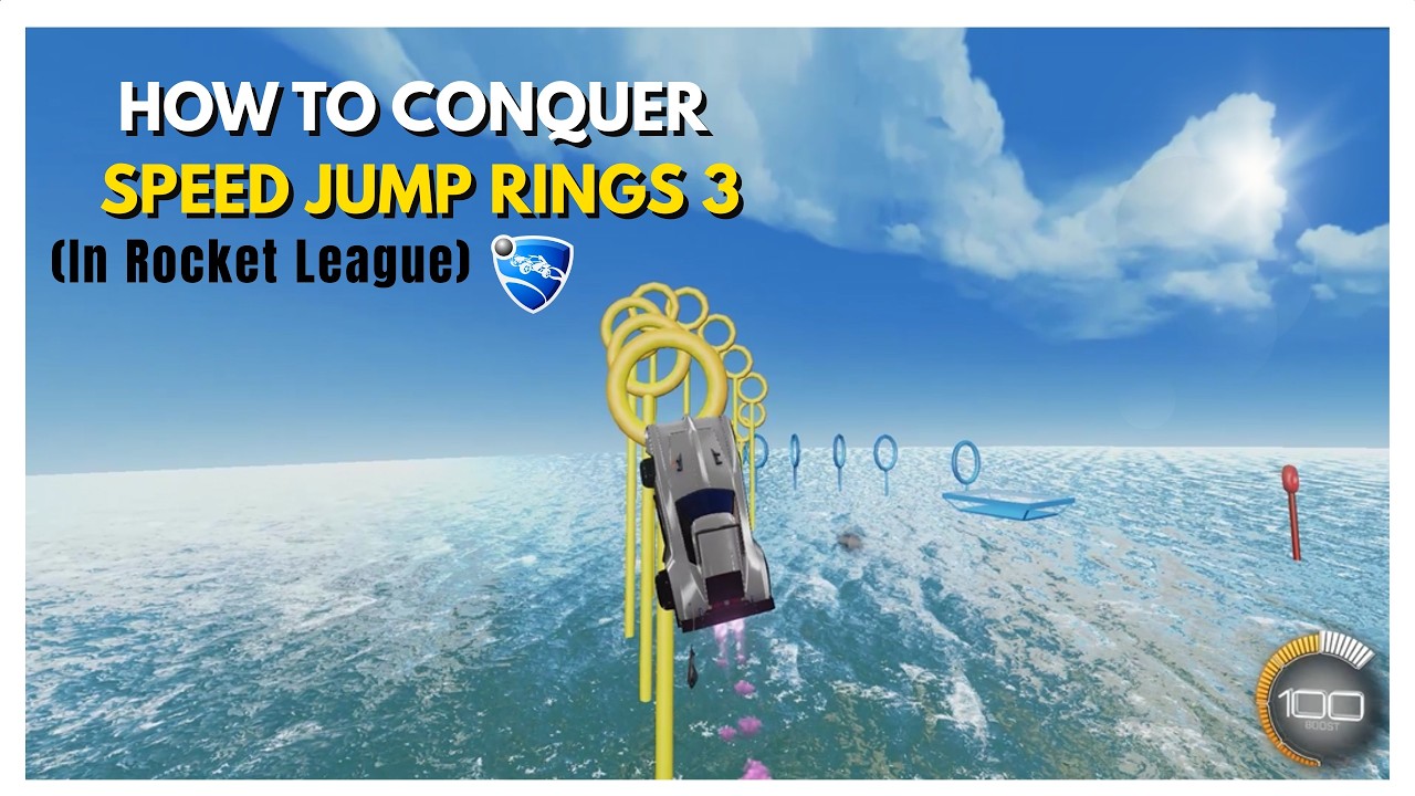 How To Beat Speed Jump Rings 3 | MINIMAL AIR ROLL (NO TALKING GUIDE)