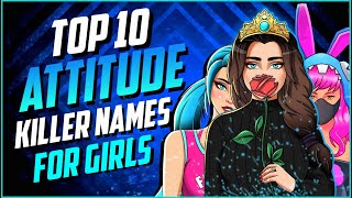 Top 10 Best Atude Name For Girls Free Fire Unique Names Garena Free Fire
