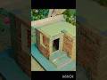 Lightning Hits Pole - DIY Mini House Building with Bricks and Cement Construction Science Project 