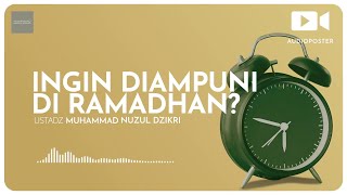 INGIN DIAMPUNI DI RAMADHAN? (1 menitan)