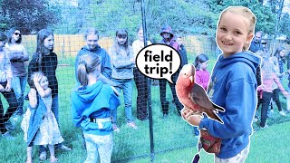 I Hosted a Field Trip to My House! (Meet and Hold ALL My Birds!)