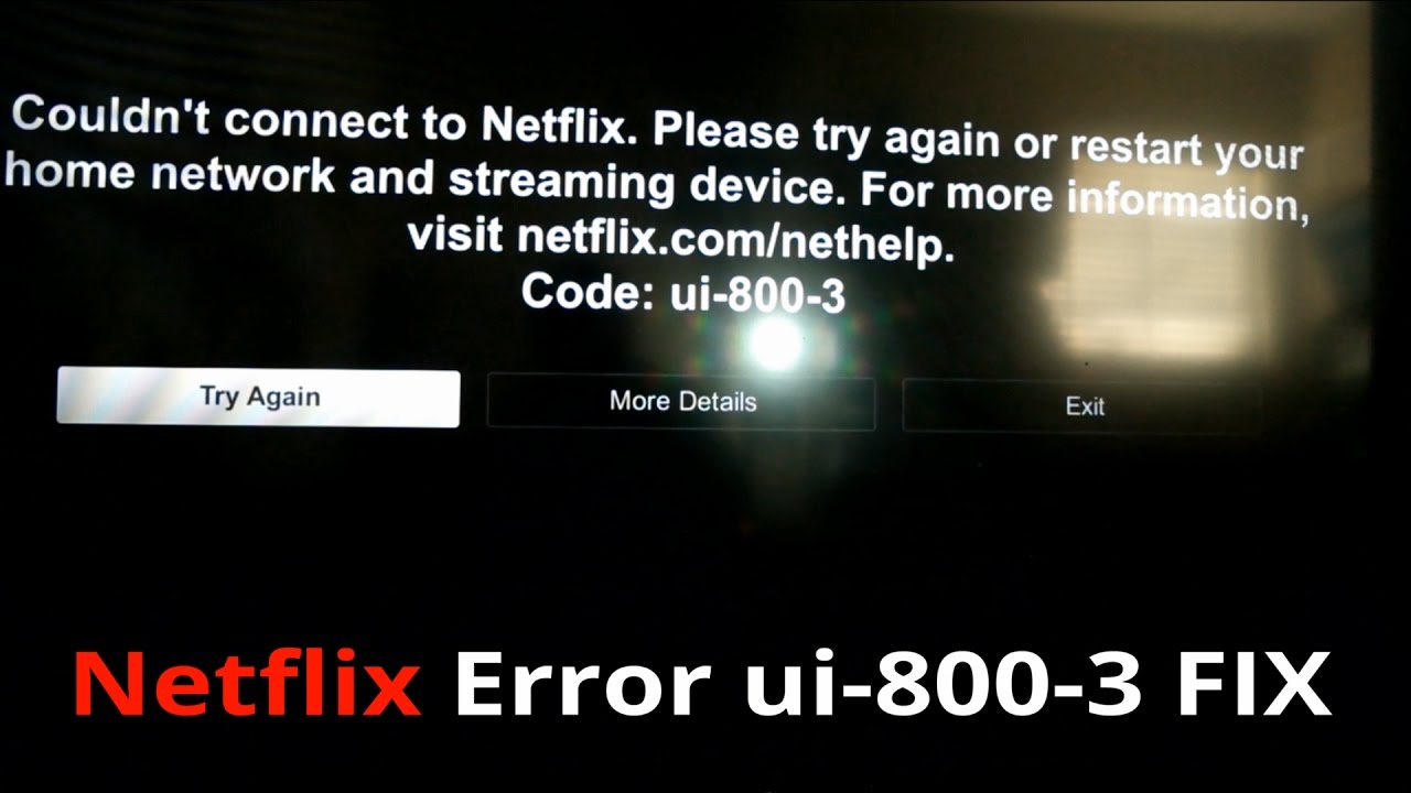 Fix Netflix Error Code ui-113 