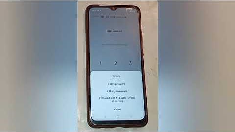 Set pattern lock setting,how to set pattern lock in oppo a31
