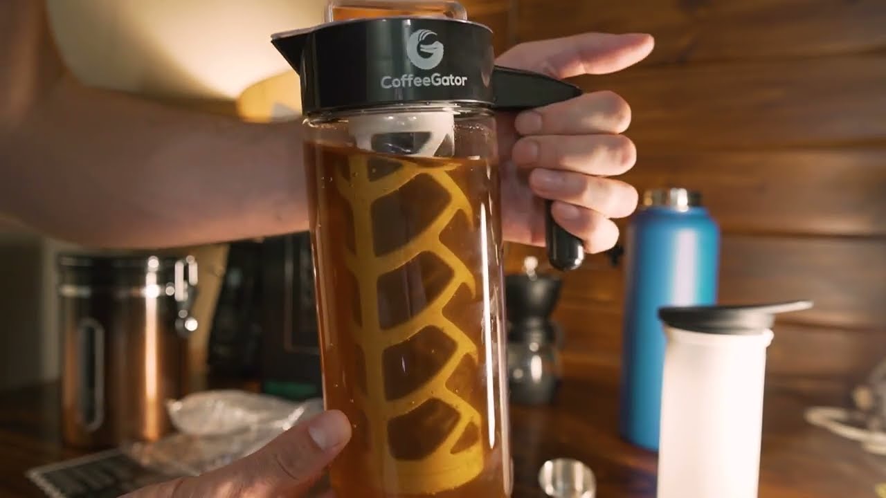 Easy, luscious cold-brew coffee with Coffee Gator – Luxe & Down