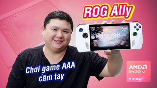 Review Asus ROG Ally: pin 2 tiếng, chơi được game AAA, 17.9 triệu