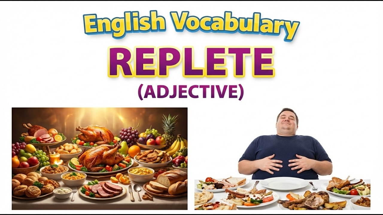 Replete Examples 2280) Replete – Word Meaning, word use, Synonyms & Antonyms | English ...