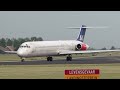 AMS 2012.07.05 MD82 SAS SE-DIS Polderbaan departure