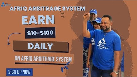 EARN 1.65%, 2%, 3.5% & 5% ROI IN AAS - AFRIQ ARBITRAGE SYSTEM.