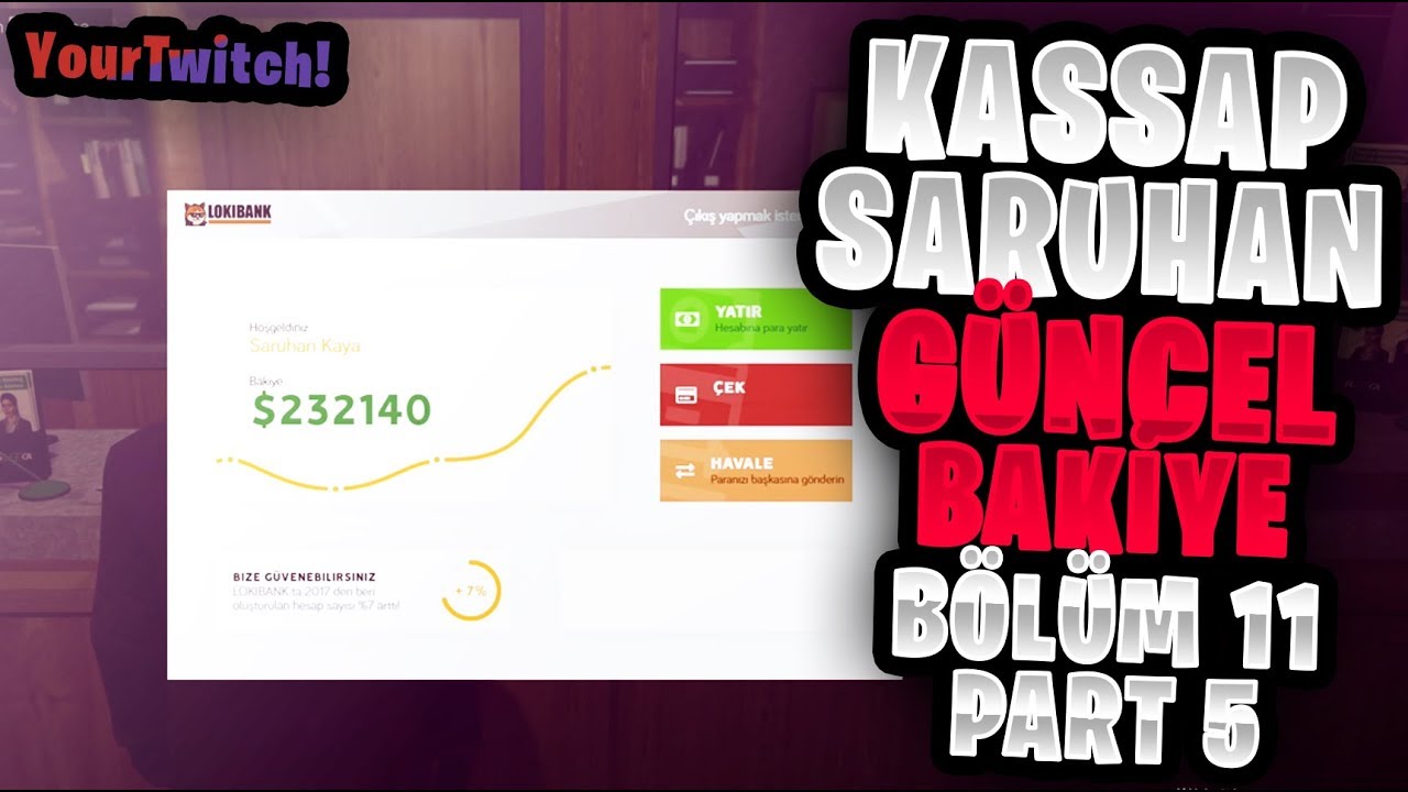 Elraenn- Kassap Saruhan | GÜNCEL BAKİYE | Bölüm #11 - Part 5