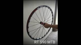 2017 Rt S90 Mtb Xc Offroad Mountain Bike 27.5 Wheels Carbon Hub Sealed Bearings Disc Brake Wheelset