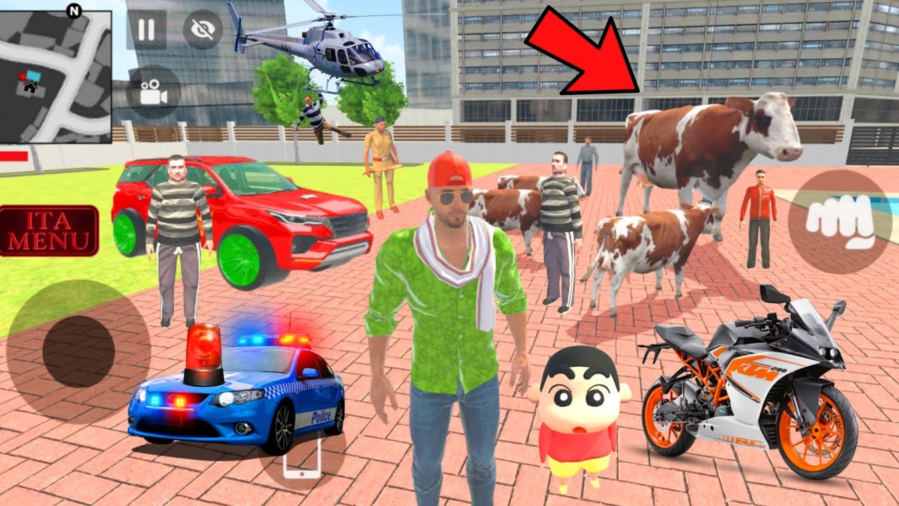 Franklin Purchase New Cow's 🐮💥 In Indian Theft Aura Simulator 😱💥 Indian bike driving 3d 