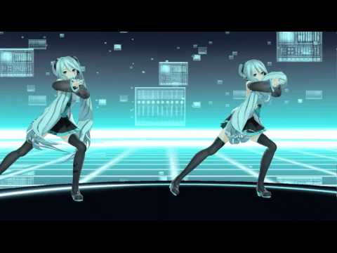 【MMD】 HYBRID 【つみ式ミクさん】 HD 720p
