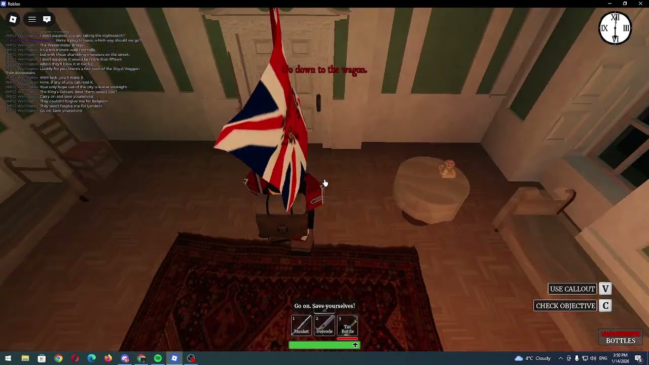 Chasseurs Britanniques voicelines at Wellington - G&B