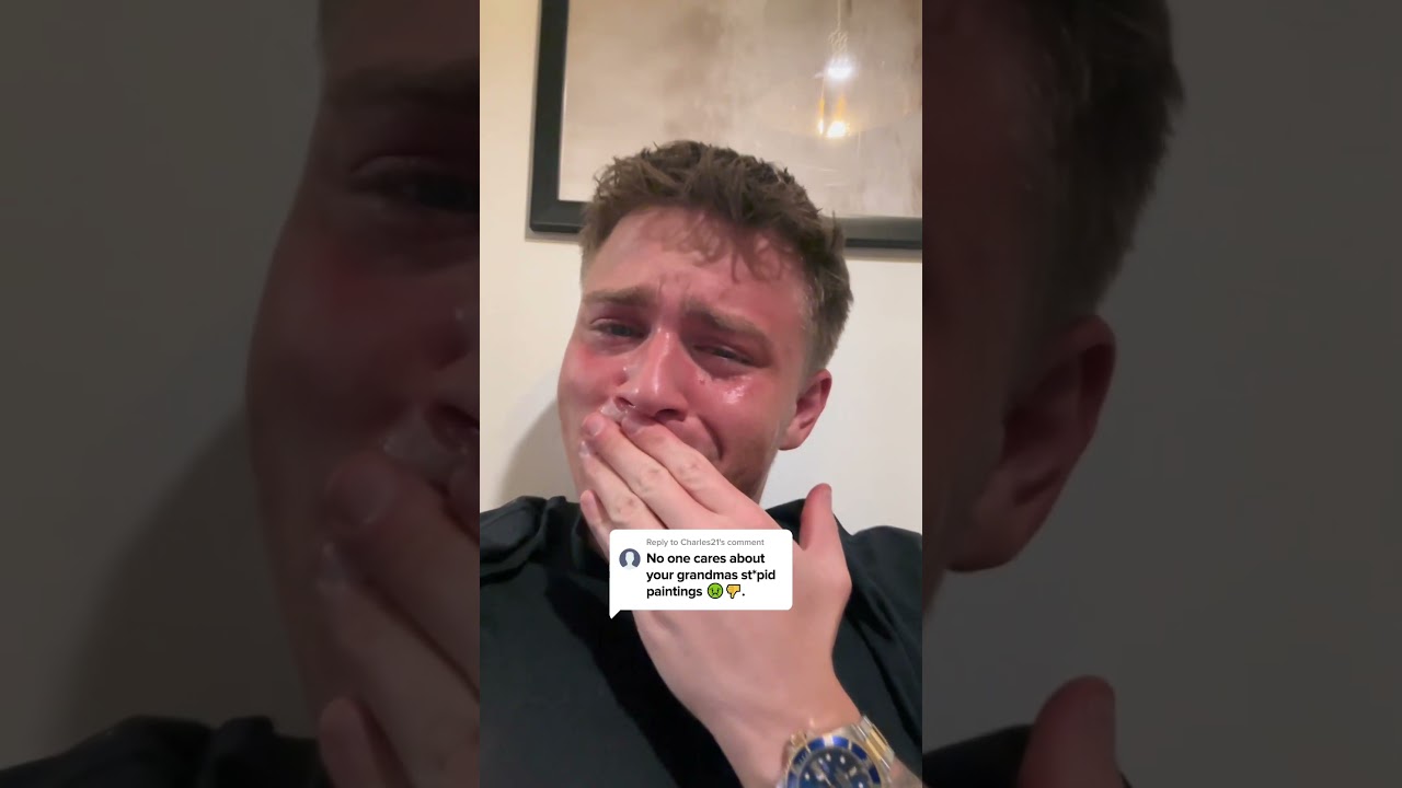 My grandma paints Christian canvas ✝️❤️🖼️. 