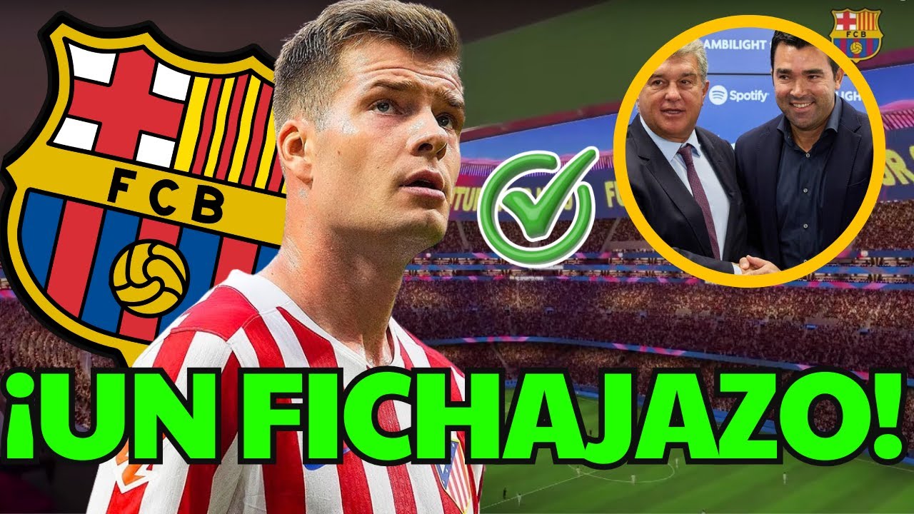 ✅¡QUE BUENA NOTICIA! NUEVO JUGADOR DEL BARÇA / NOTICIAS DEL F C BARCELONA HOY