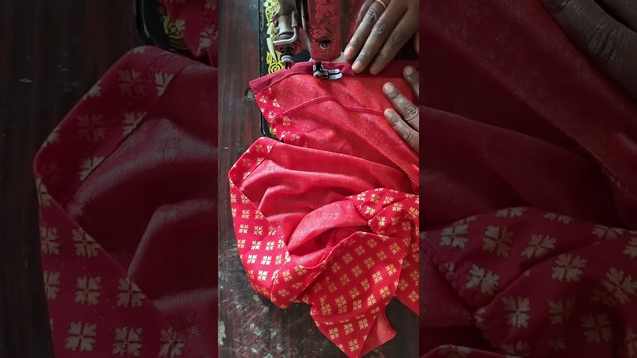 5 నిమిషాలలో బ్లౌజ్ 🪝 హుక్స్  పట్టి & కాజా ల పట్టి స్టీచింగ్  ?🤔